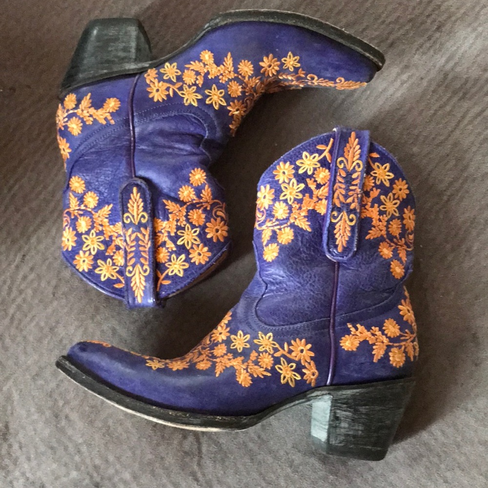 Old Gringo Yippee Ki Yay Booties Size 7